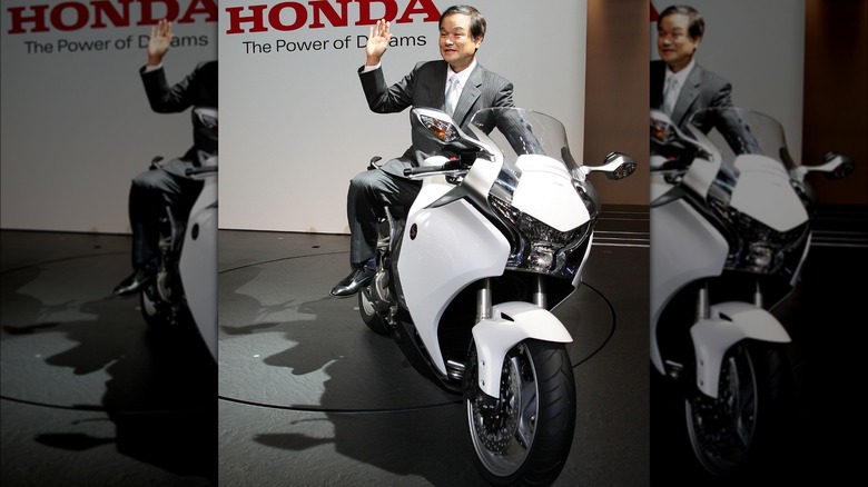 Honda executive on Honda VFR1200F