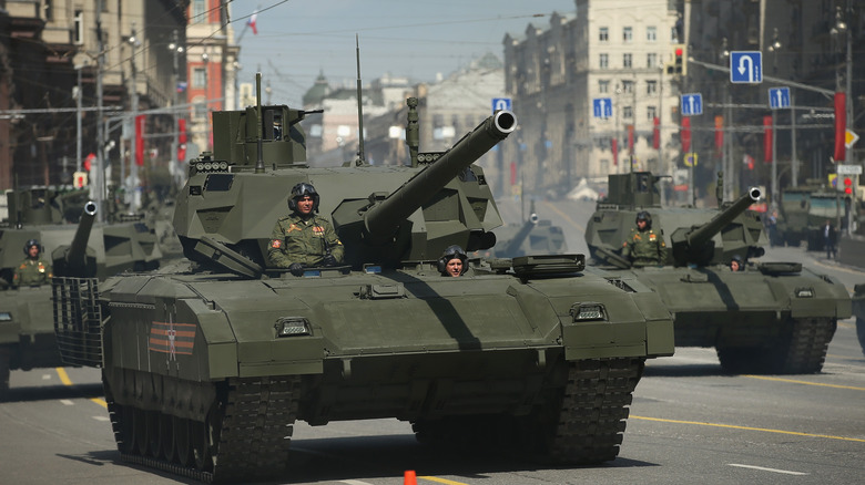 T-14 Armata on parade