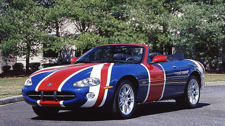 A Jaguar Xk8 from 