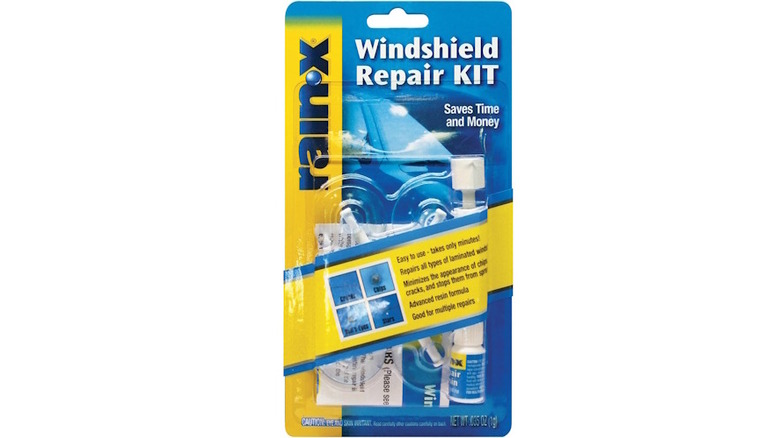Windshield repair kit
