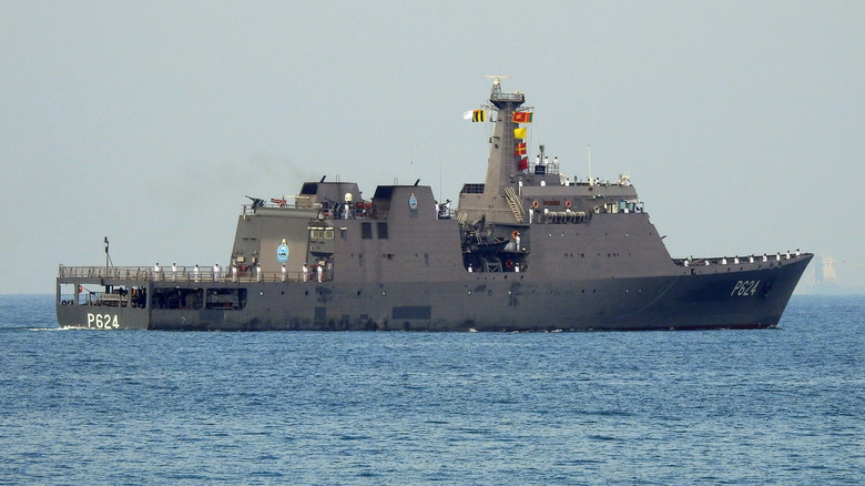Sri Lankan naval vessel