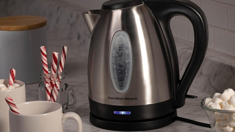 Hamilton Beach Kettle on kitchen counter