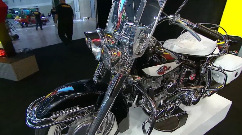 A 1959 Harley-Davidson FLH Duo-Glide up at auction