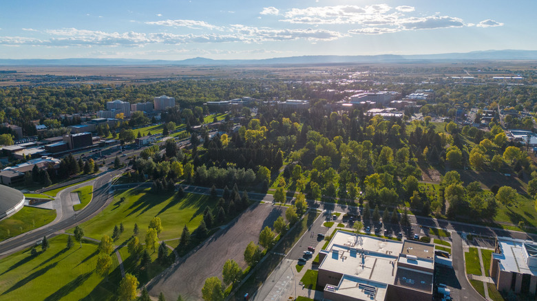 Laramie, Wyoming during the summertime