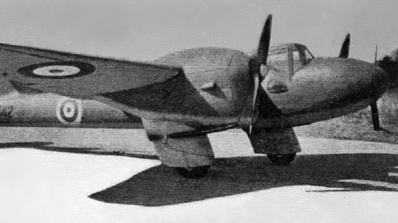 Boulton Paul P.92 resting on the ground