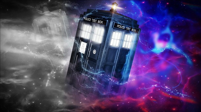 TARDIS in the Time Vortex