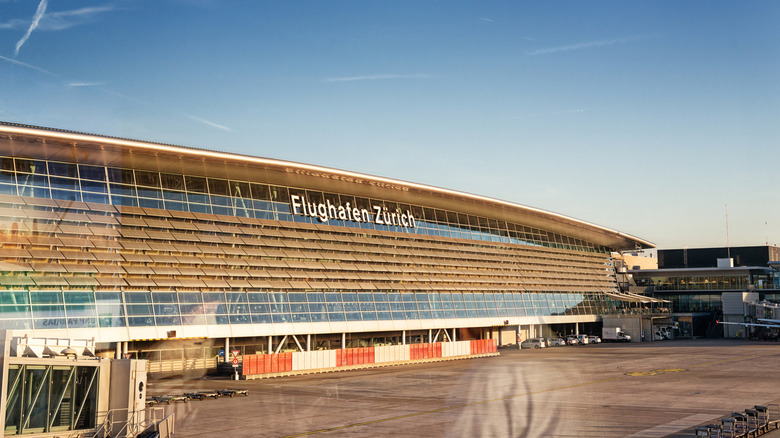 Exterior of Flughafen Zurich Airport