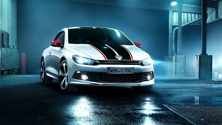 Volkswagen Scirocco GTS in white