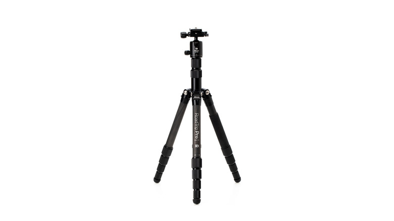 Benro MeFoto RoadTrip Pro Carbon Fiber Series 1 tripod open
