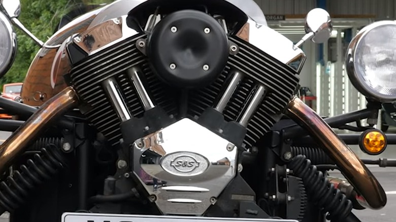 S&S V-Twin on Morgan 3-Wheeler