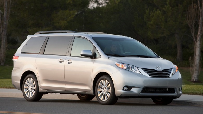 Third generation Toyota Sienna XLE