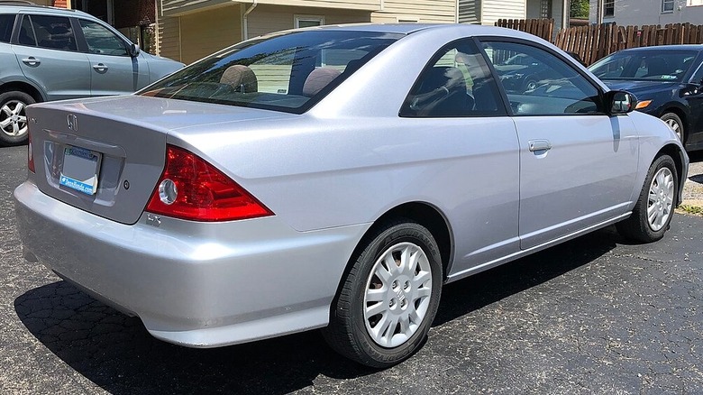 Silver 2004 Honda Civic