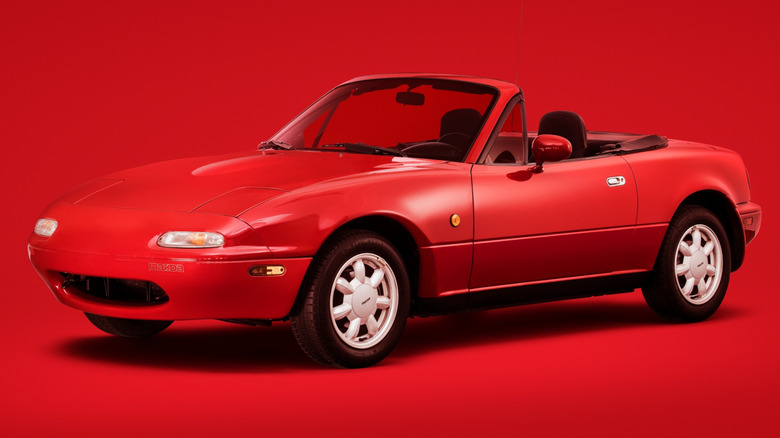 Mazda MX-5 Miata NA studio shot