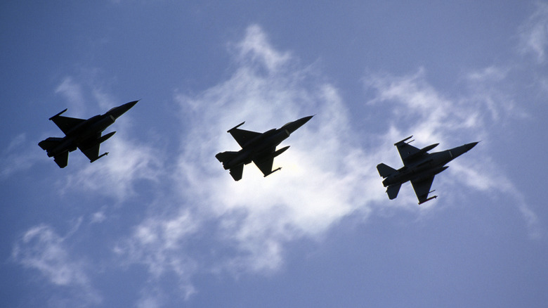 Jets overhead