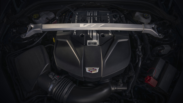 Cadillac CT5-V Blackwing engine bay