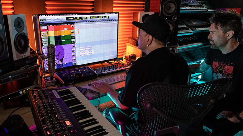 musicians using Pro Tools