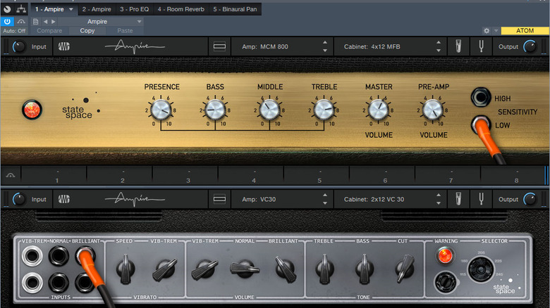 the Ampire plugin