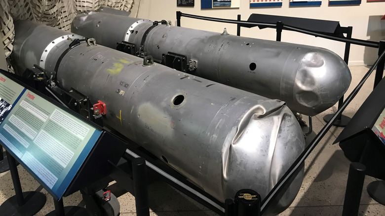 Nuclear casings recovered from the 1966 Palomares incident