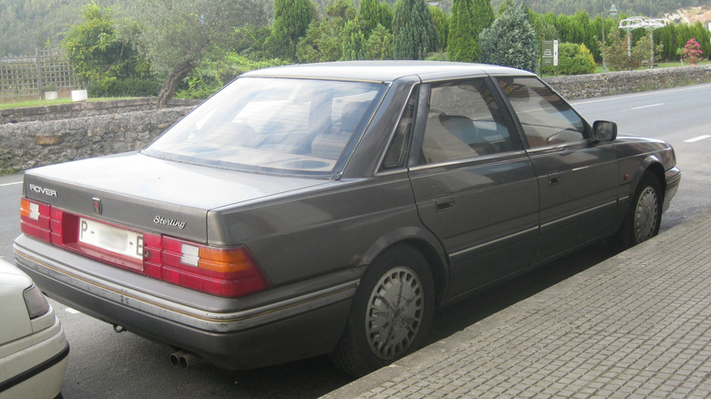 1987 Rover 800 Sterling parked on the street