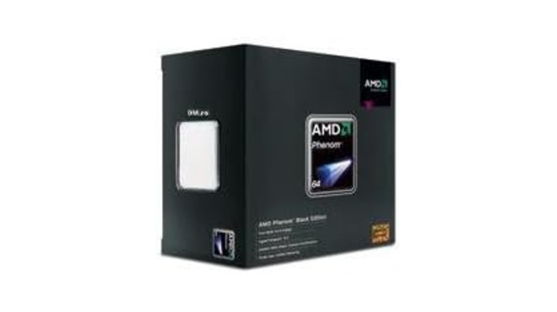 AMD Phenom box on display