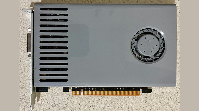 A GeForce GT120 designed for a Mac Pro
