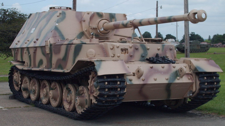 Porsche Ferdinand "Elefant" Tank.