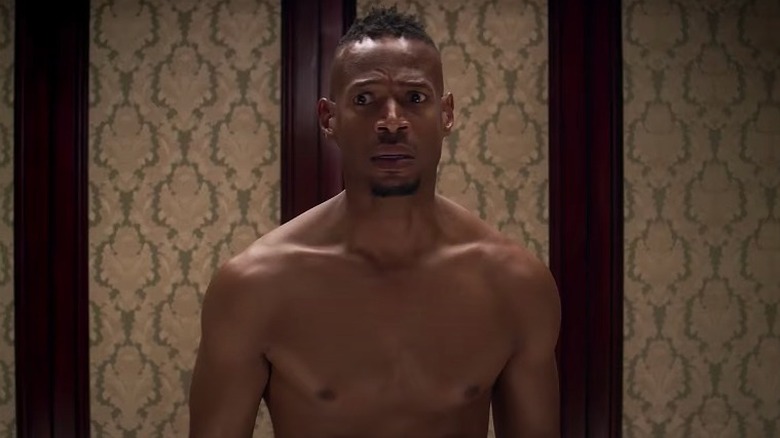 Wayans shirtless
