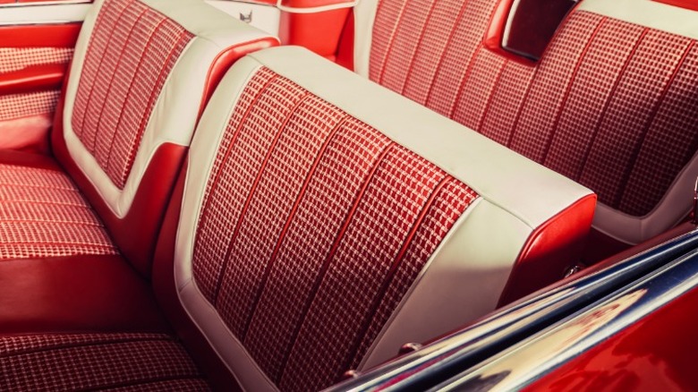 Classic car interior