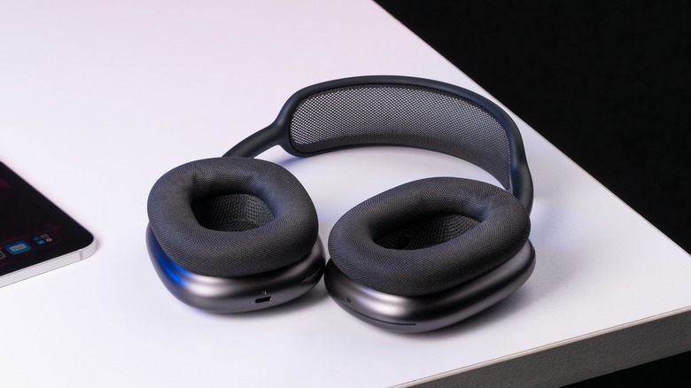Apple AirPods Max on a desk