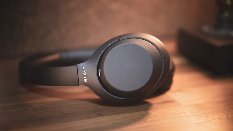 Sony WH-1000XM4 on a table