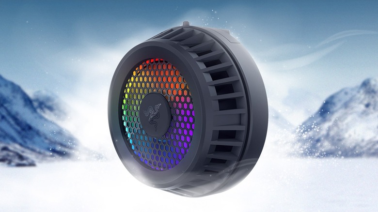 razer smartphone cooling fan chroma promotional image