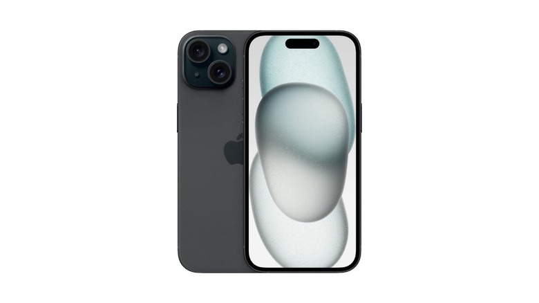 Apple iPhone 15 and 15 Pro in black