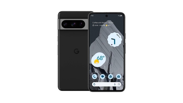 Google Pixel 8 Pro smartphone in black