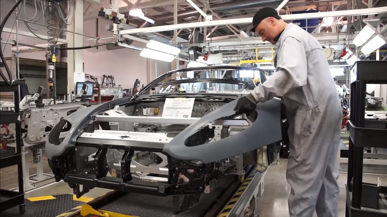Aston Martin factory