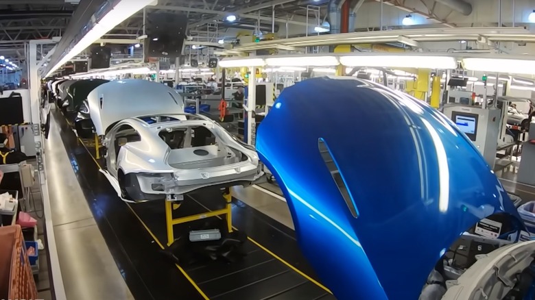 Aston Martin factory