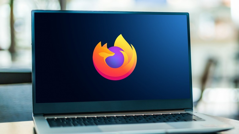 Firefox browser logo.