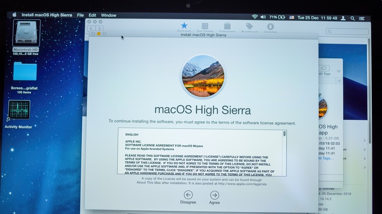 macOS software update dialog box