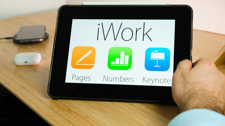Apple iWork suite of apps