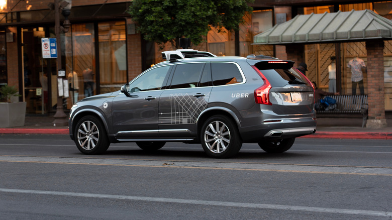 Uber's self-driving Volvo XC90