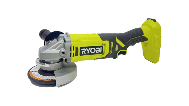 The brushless 4.5 Inch Angle Grinder/Cut-Off Tool by Ryobi