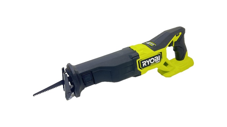 A brushless reciprocating saw by Ryobi
