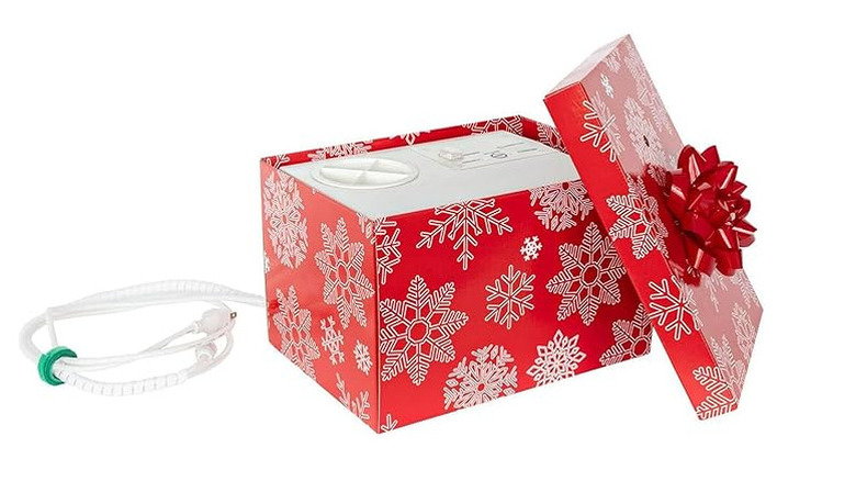 Automatic christmas tree watering system studio shot