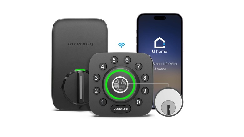 Ultralog smart door lock studio shot