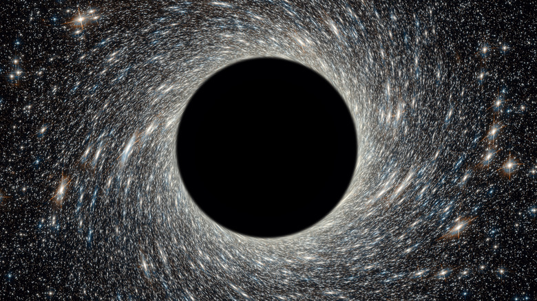 Black hole illustration