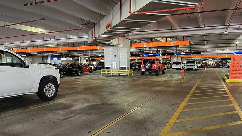 Sixt garage at Miami International Airport