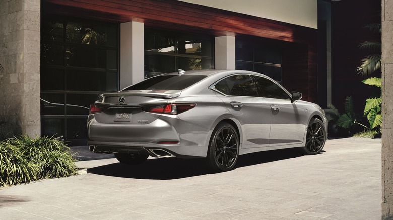 Lexus ES near office