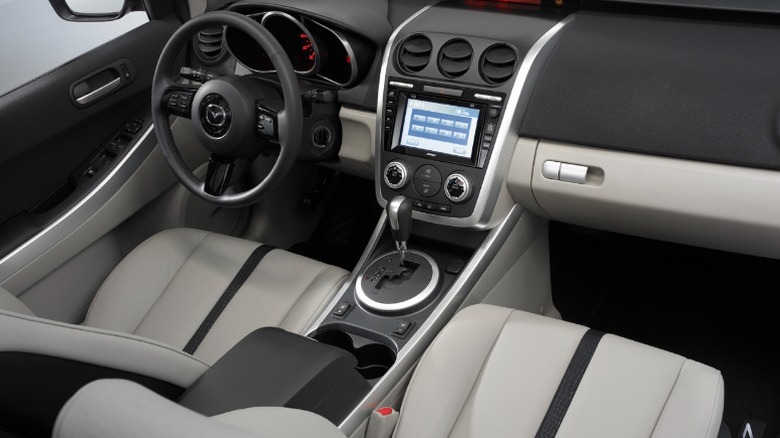 Interior of a 2007 Mazda CX-7