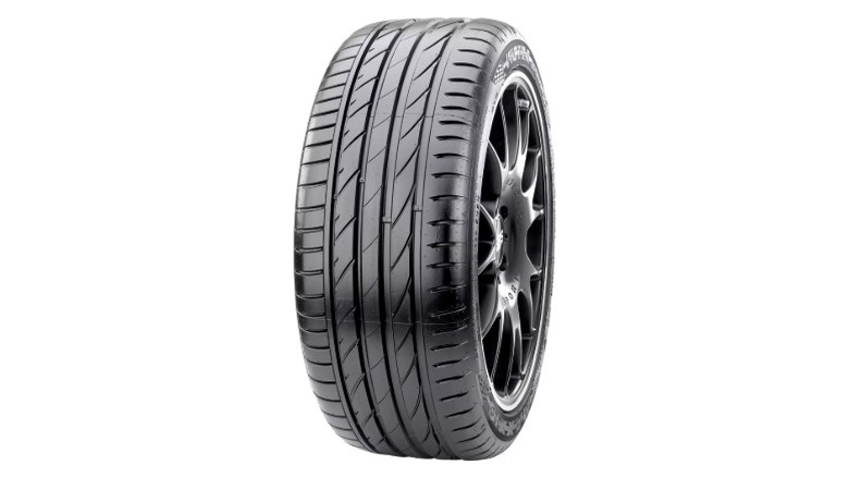 A Maxxis Victra Sport 5 tire