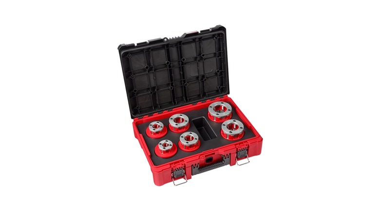 ½-Inch to 2-Inch High Speed NPT Portable Pipe Threading Die Head Kit