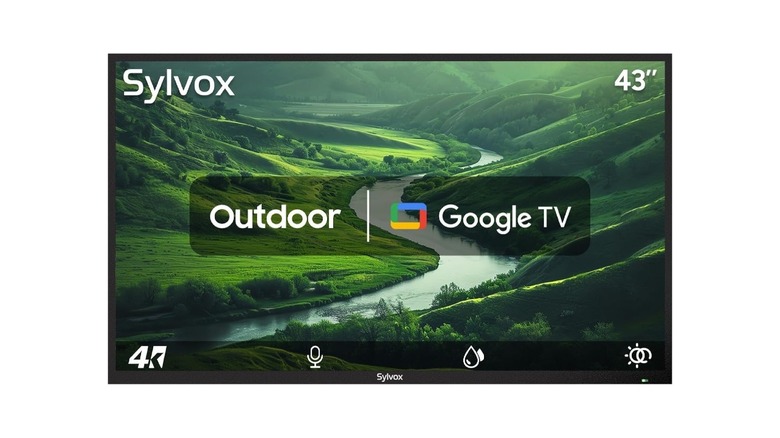 Sylvox 43-inch outdoor weatherproof partial sun TV
